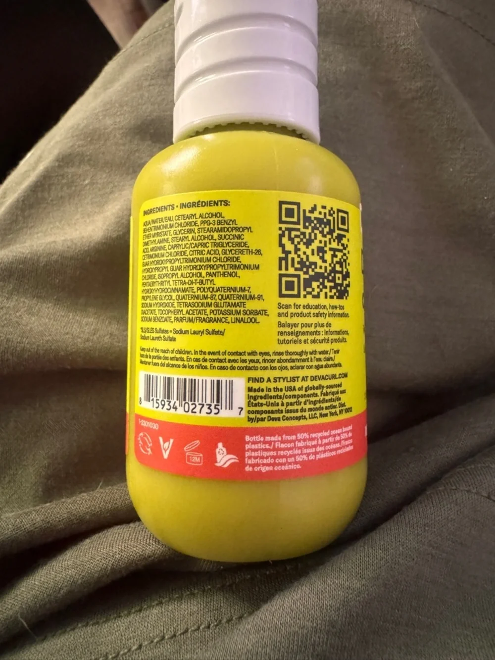 NWT DevaCurl CurLBond Re-Coiling Cream